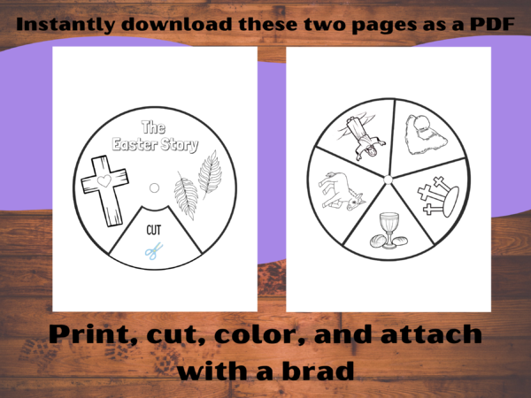 The Easter Story Spinner Wheel - Image 3