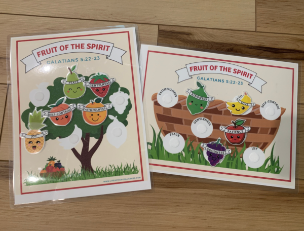 Fruit of the Spirit Printable Activities - Image 4