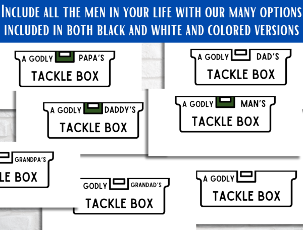 Father's Day Craft A Godly Dad's Tacklebox - Image 7