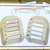 The Ten Commandments Matching Activity