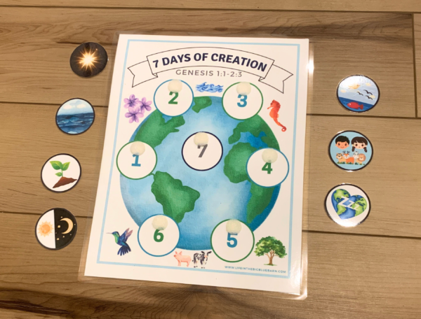 Days of Creation Matching Activity - Image 2